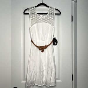 Modbe Daydreamer Dress White
